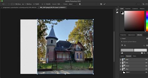 Tartalomfüggő átméretezés Photoshop példa