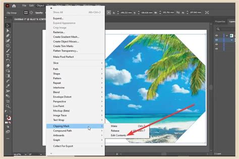 Illustrator Clipping Mask létrehozása