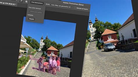 Nézet a Photoshopban beállított kifutóval és vágójelekkel