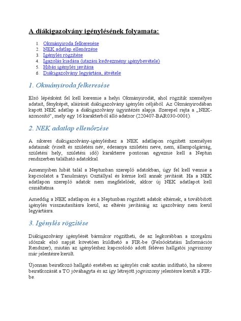 Oktatási licenc igénylésének folyamata