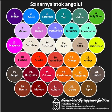 Ezüst színárnyalatok