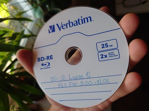 Blu-ray lemez írása