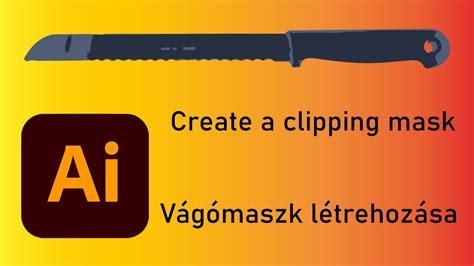 Adobe Illustrator Vágómaszk létrehozása