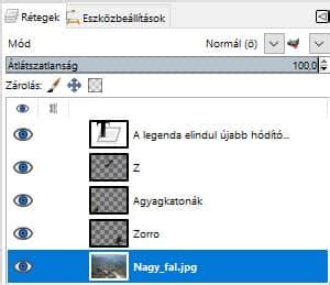 Képméretezés párbeszédablak a GIMP-ben