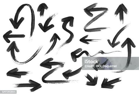 Különböző típusú nyilak Photoshopban