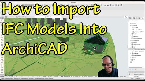 IFC import folyamata ARCHICAD-ben