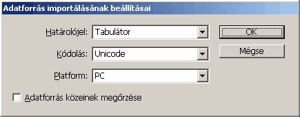 Adategyesítés panel áttekintése