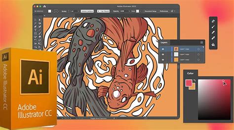 Adobe Illustrator CC felhasználói felület