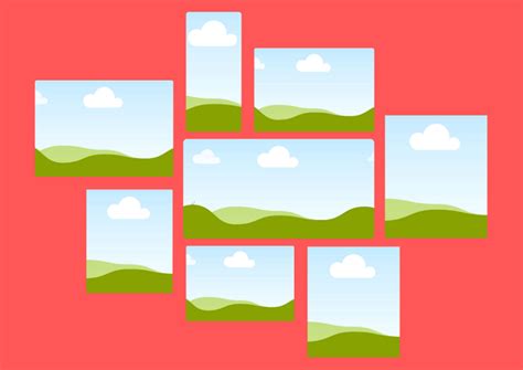 Átfedő képek elrendezése egy panorámához