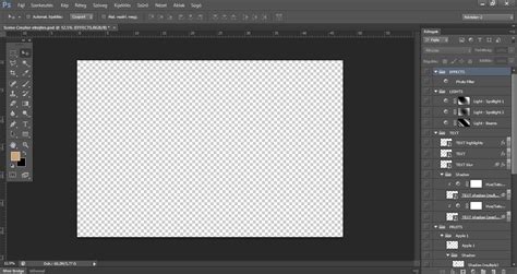 PSD fájl szerkezet rétegekkel