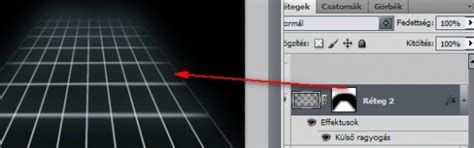 Photoshop rács használata a kép kiegyenlítéséhez