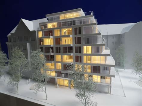 Építészeti modell látványterve