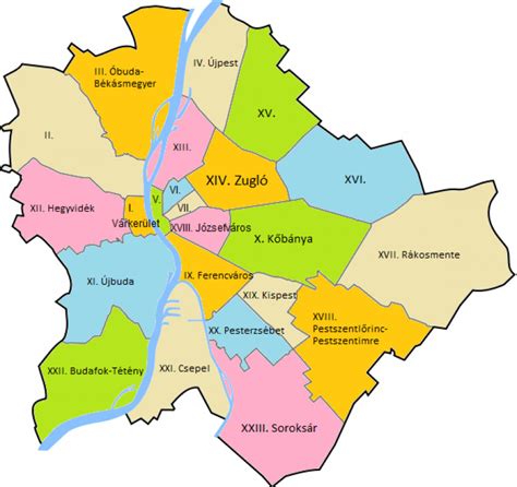 Budapesti antikváriumok térképe