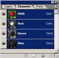 channels paletta a photoshopban